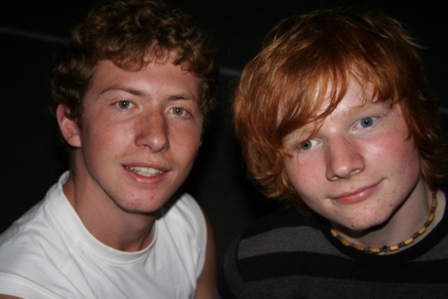 Ed Sheeran at BYMT's show Frankenstein